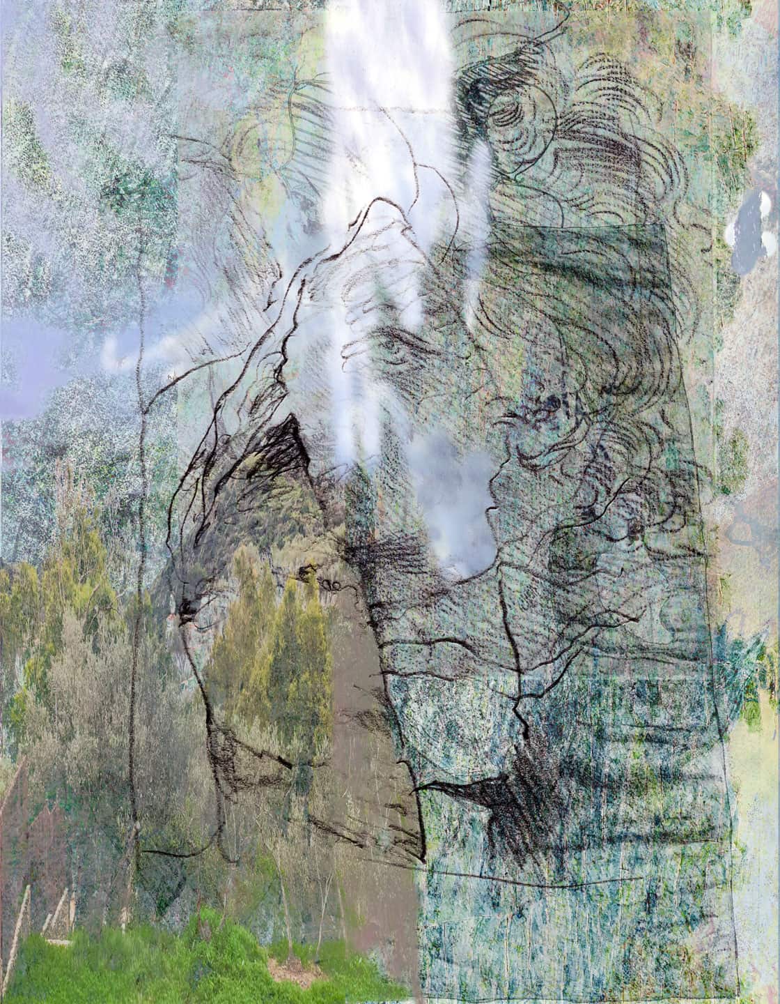  Alex Fischer, Portrait, 2017, 9 × 7 inch giclee